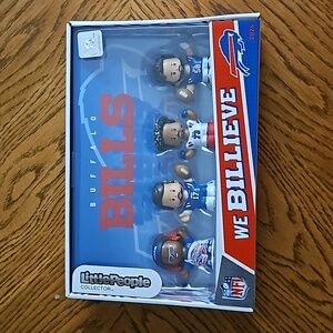 Buffalo Bills 2024 Little People Collector Set New